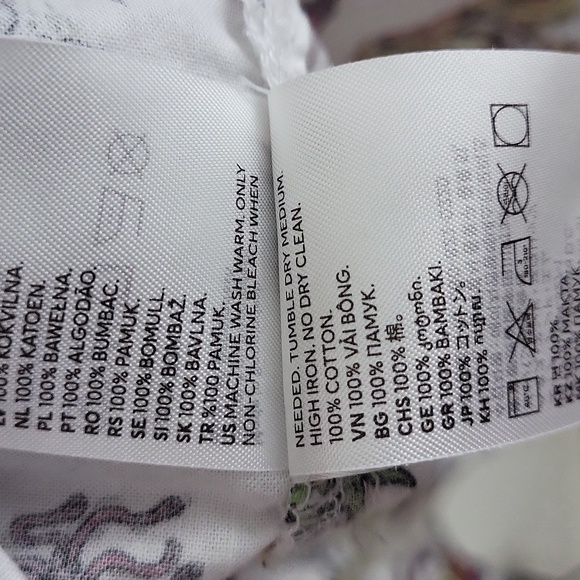 H&M x SpongeBob Squarepants Relaxed Fit Patterned Resort Shirt Size Large - Picture 11 of 13